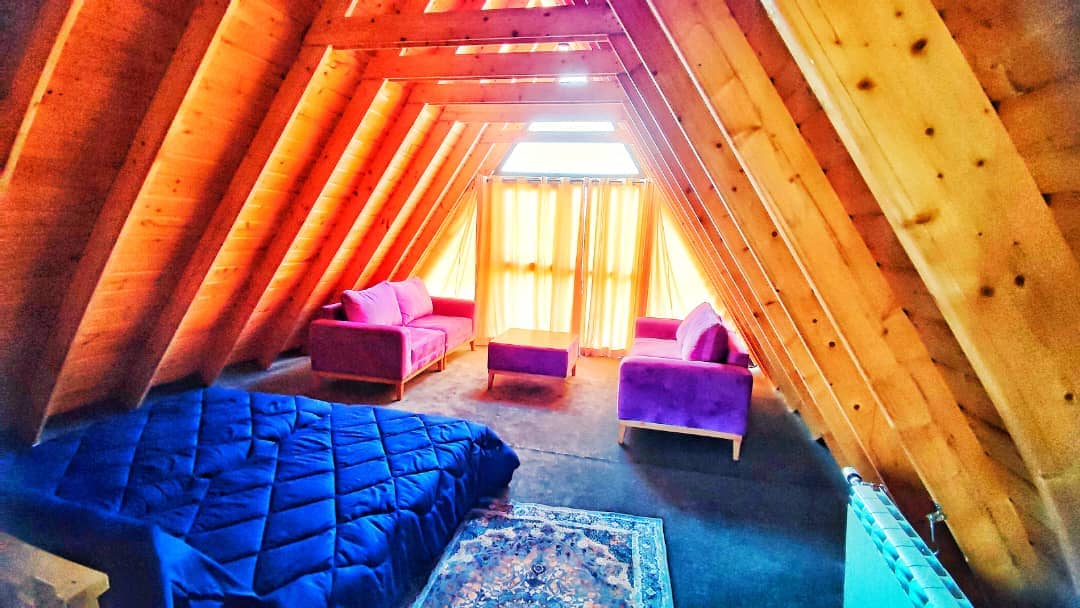 اجاره کلبه سوئیسی در سیاه گلوندان رشت - افرا