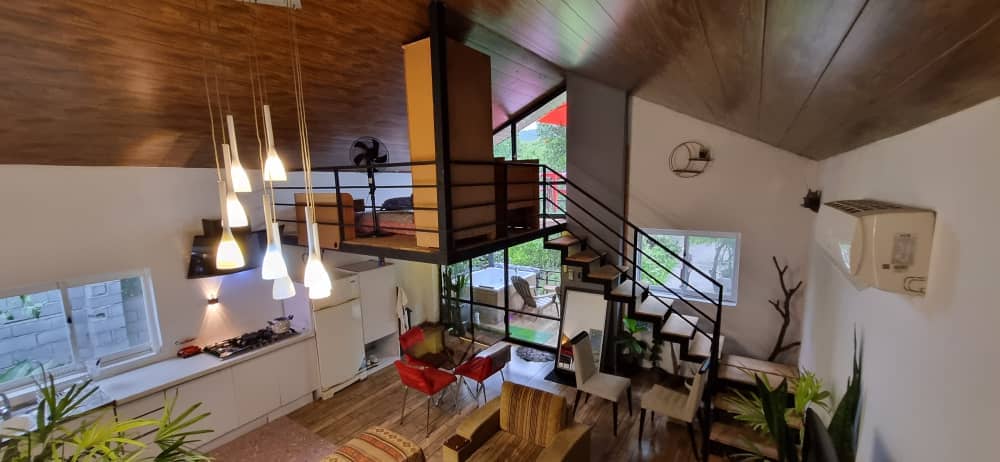 اجاره ویلا جنگلی جکوزی دار در روستای نوآباد - آمل