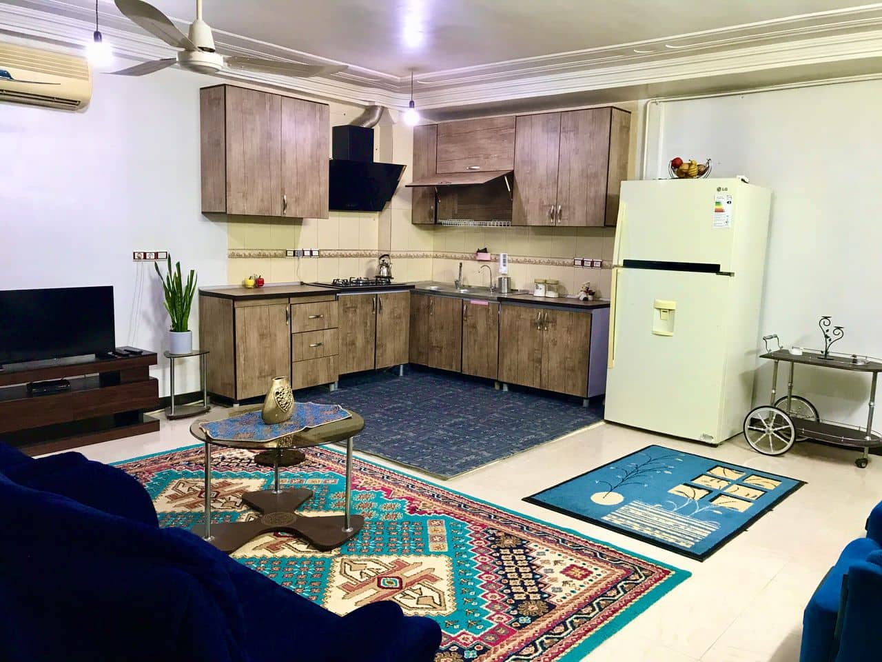 اجاره منزل مبله دوخوابه در خیابان ابوشهر - بوشهر