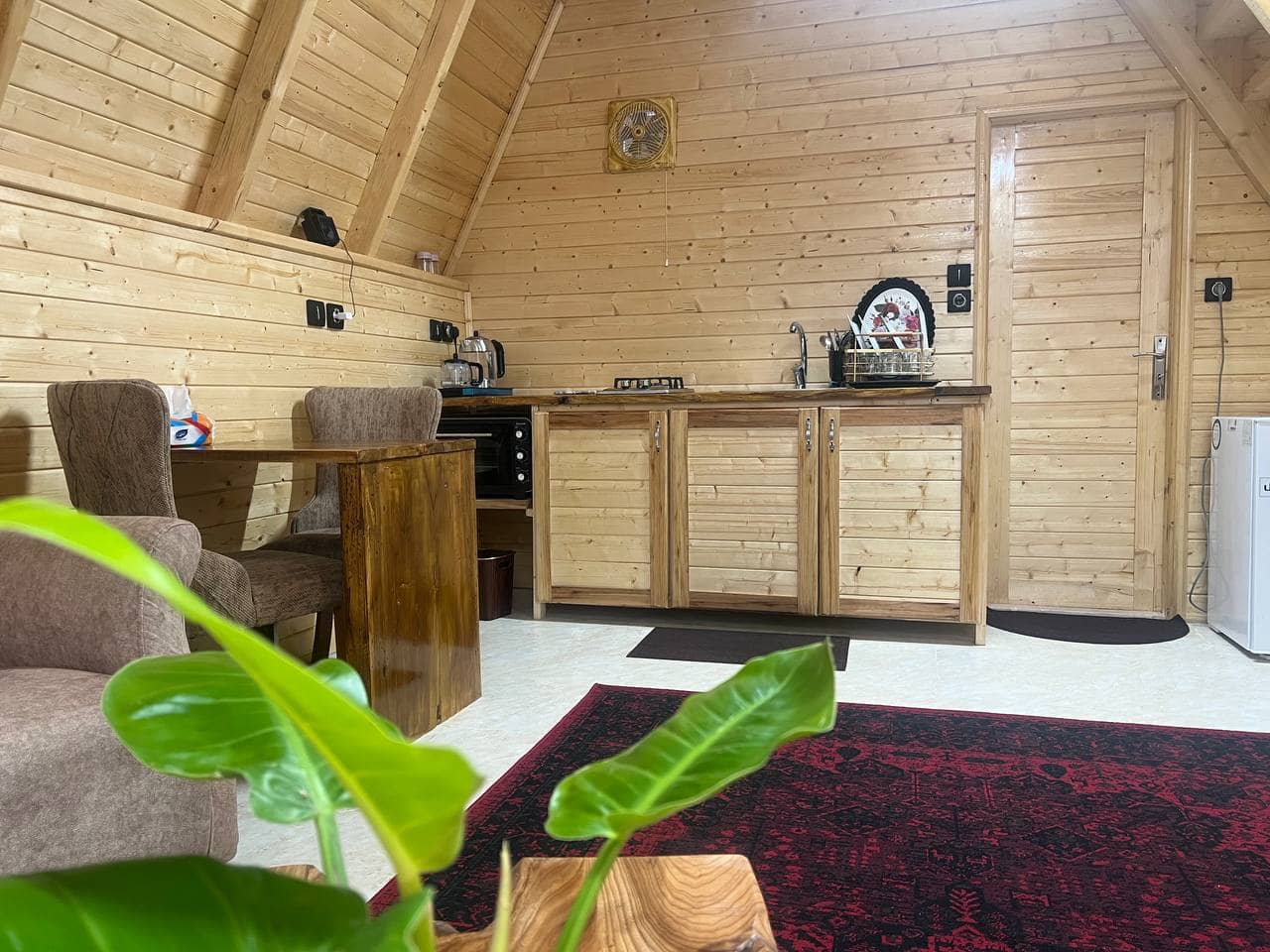 اجاره کلبه سوئیسی با جکوزی در روستای درازکلا سوادکوه - سالار 3