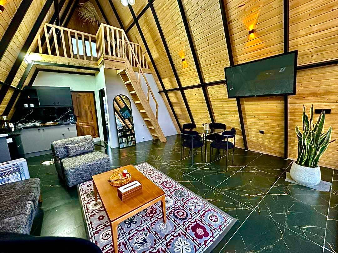 اجاره کلبه سوئیسی در روستای فولادکلا نور - وارش