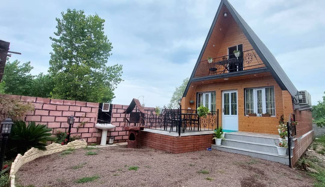 اجاره کلبه سوئیسی دوبلکس در روستای طالب آباد بندر انزلی