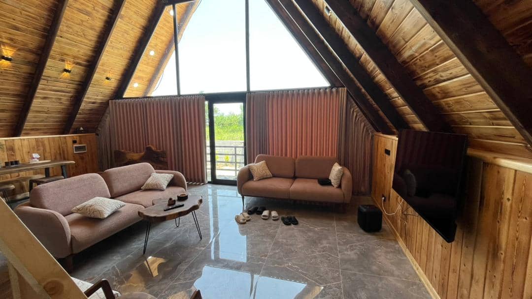 اجاره کلبه سوئیسی جنگلی در چالوس - هاوراز