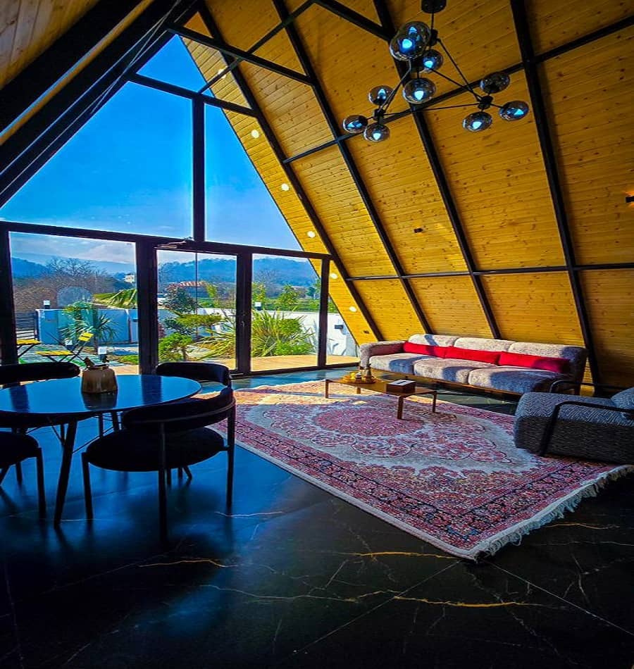 اجاره کلبه سوئیسی در روستای فولادکلا نور - گندم