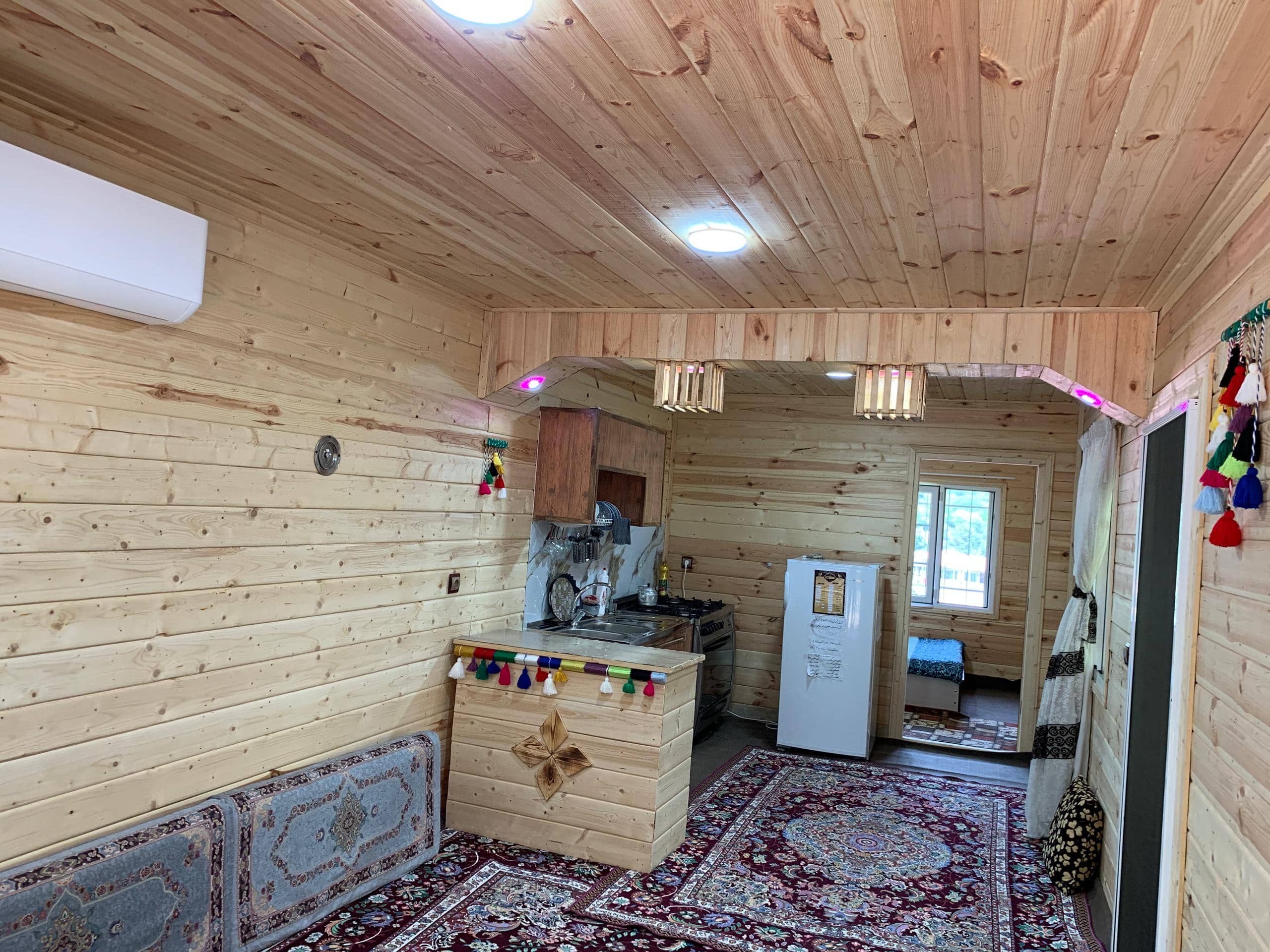 اجاره کلبه چوبی در روستای گرمه خانی ماسال