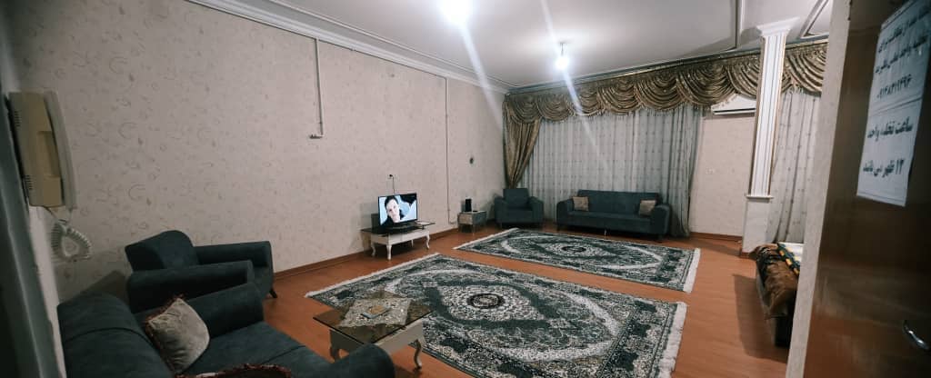 اجاره آپارتمان دوخوابه در تبریز - طبقه اول سالن