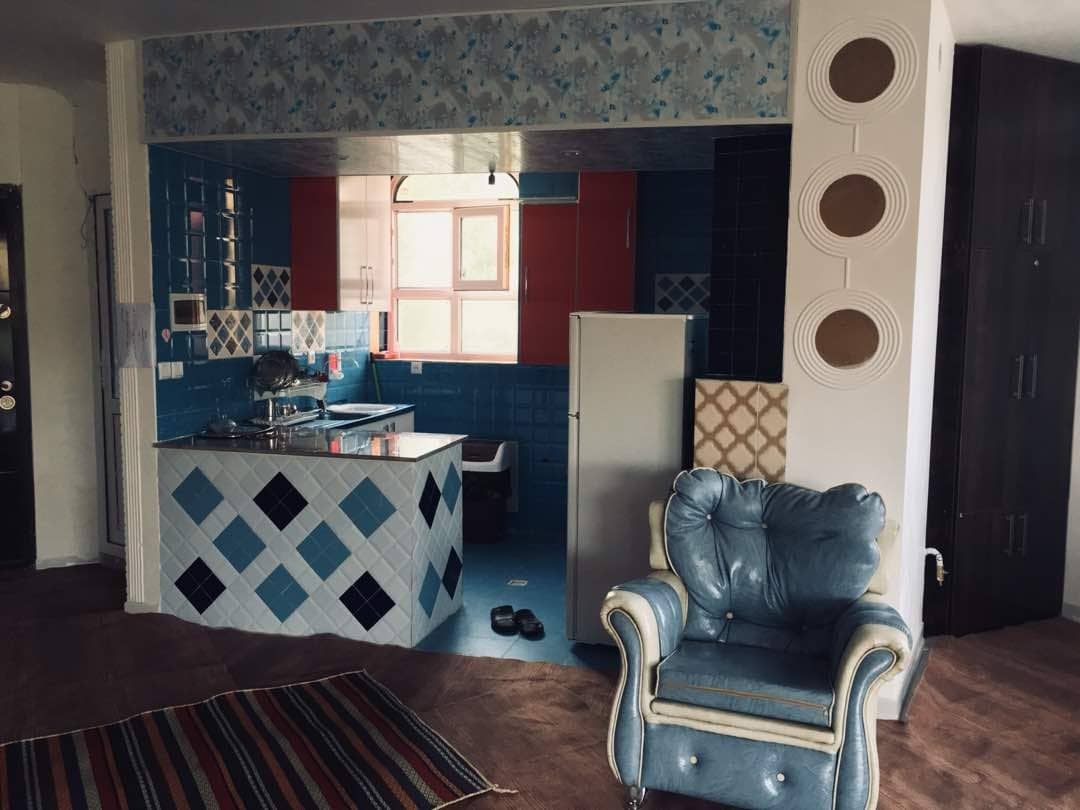 اجاره آپارتمان مبله در پل چلوان سامان - طبقه اول 