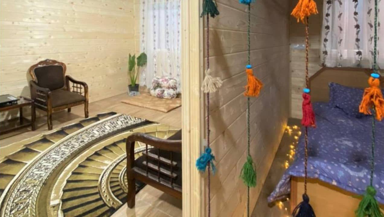 اجاره کلبه چوبی جنگلی در مرزیکلا - سیاه درکا