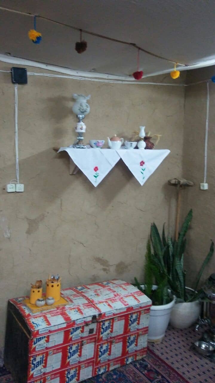 اجاره خانه ی سنتی در بیارجمند سمنان -اتاق کرسی