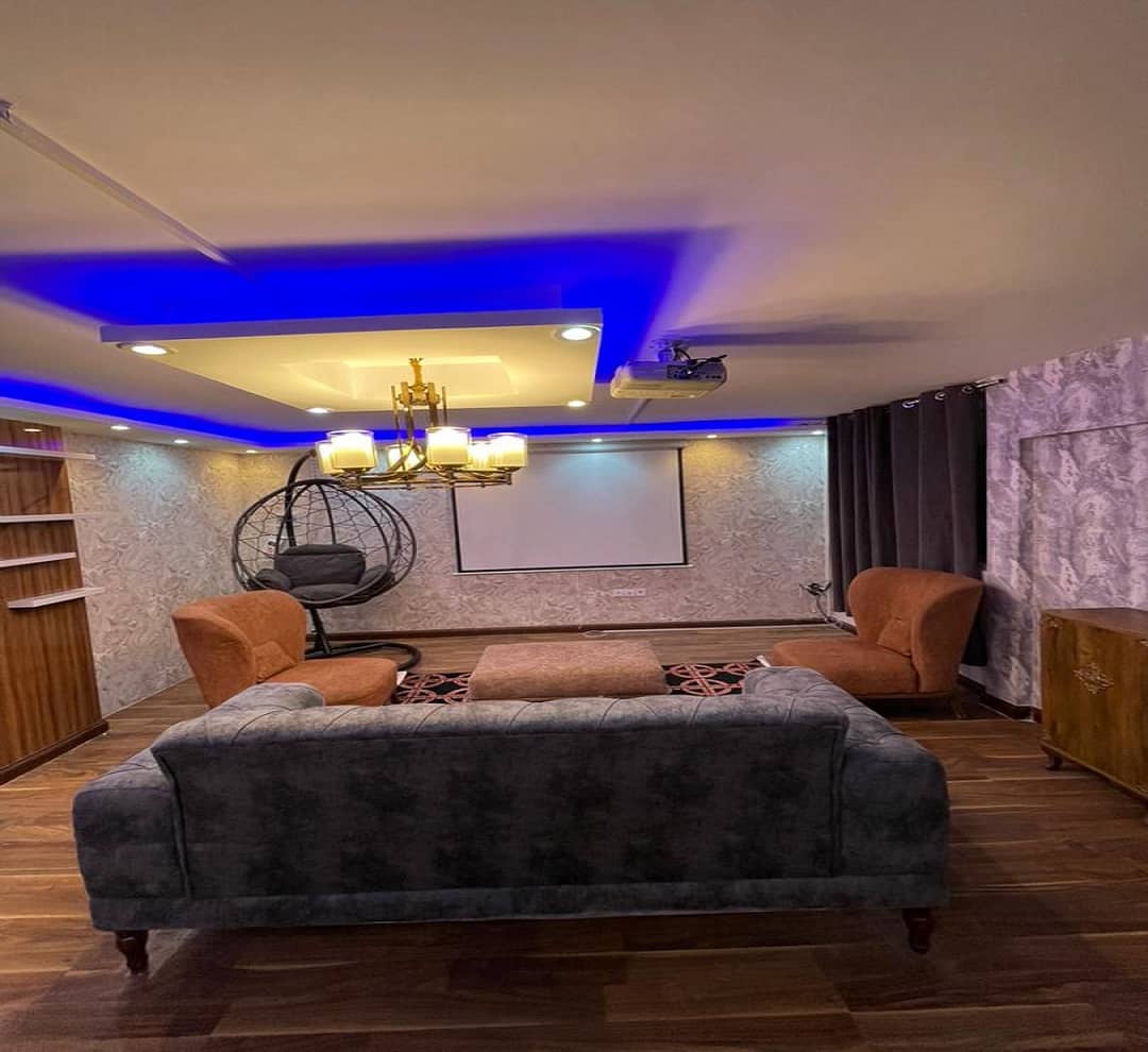 اجاره آپارتمان مبله جکوزی دار در اقدسیه همکف - شمال تهران