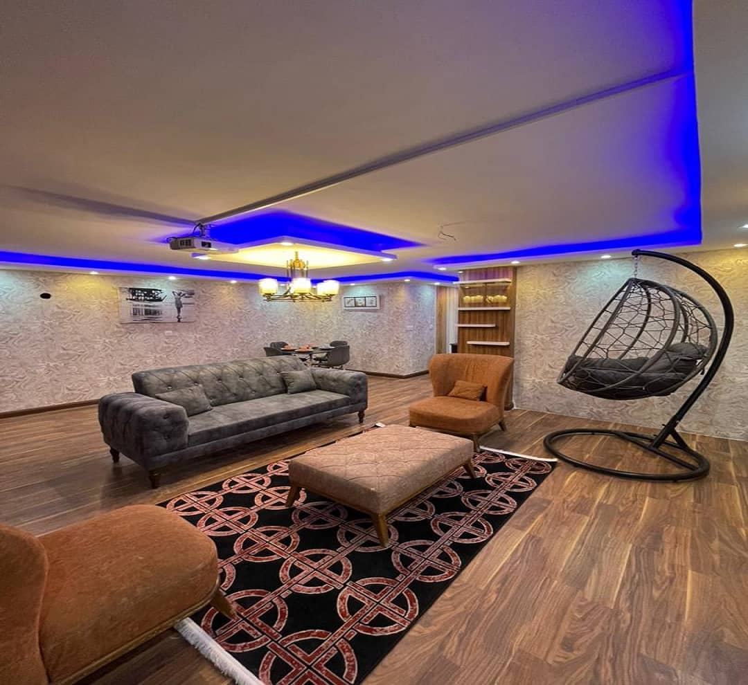 اجاره آپارتمان مبله جکوزی دار در اقدسیه همکف - شمال تهران