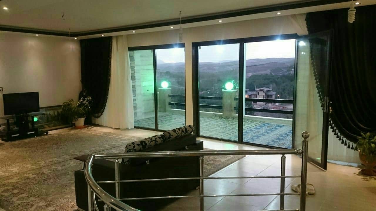 اجاره ویلا با ویویی رو به رودخانه در پل زمانخان سامان