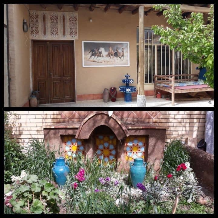 اجاره بومگردی سنتی در بویین میان دشت اصفهان - اتاق گل رز