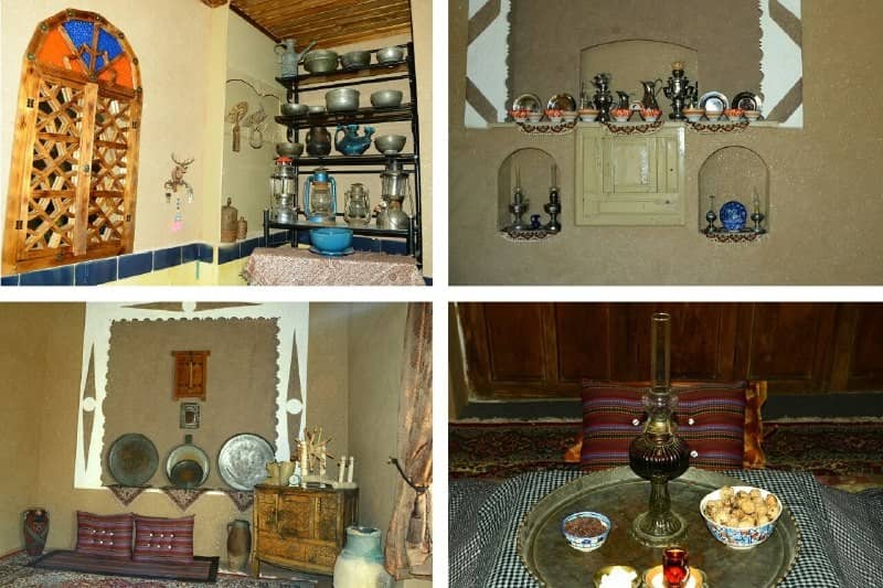 اجاره بومگردی سنتی در بویین میان دشت اصفهان - اتاق گل رز