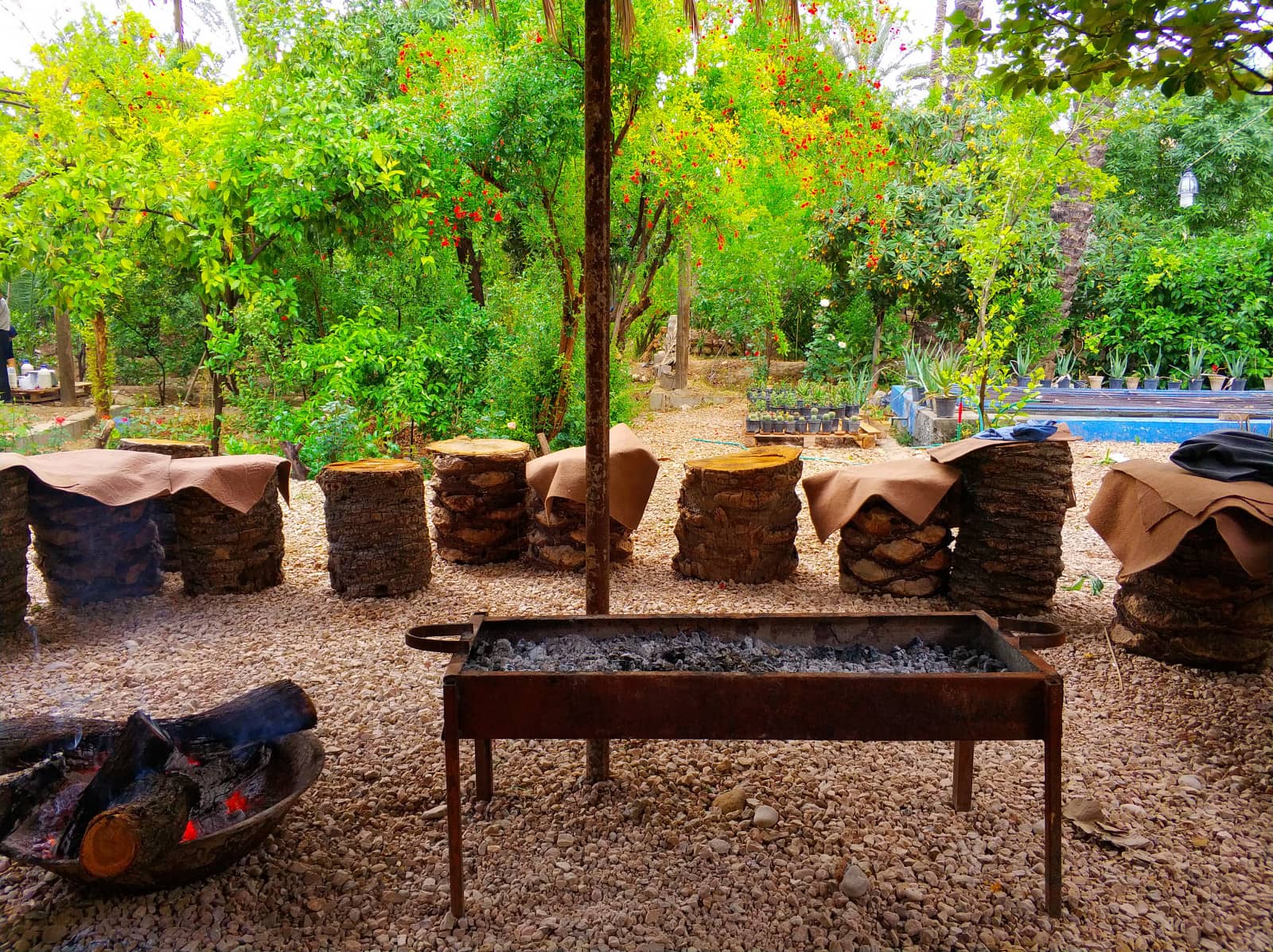 اجاره سوئیت در باغ تفریحی باب انار خفر