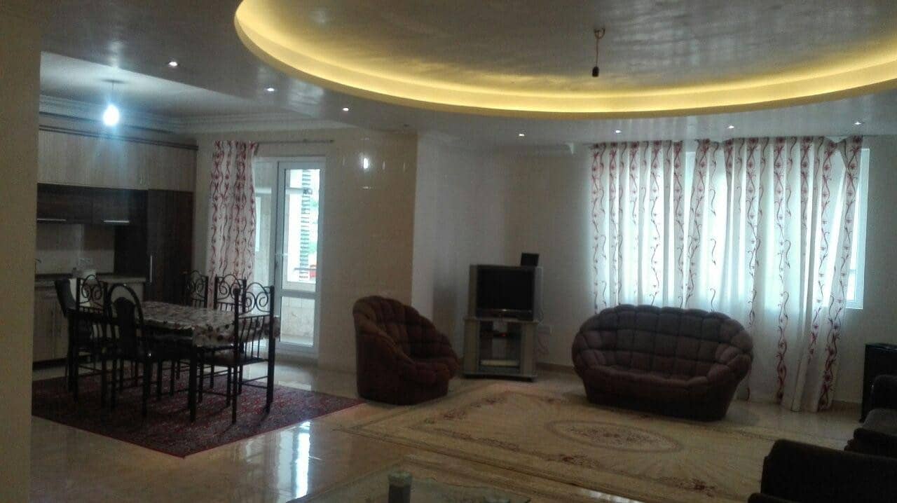 اجاره آپارتمان مبله دو خوابه در جاده زیارت گرگان - طبقه ی اول