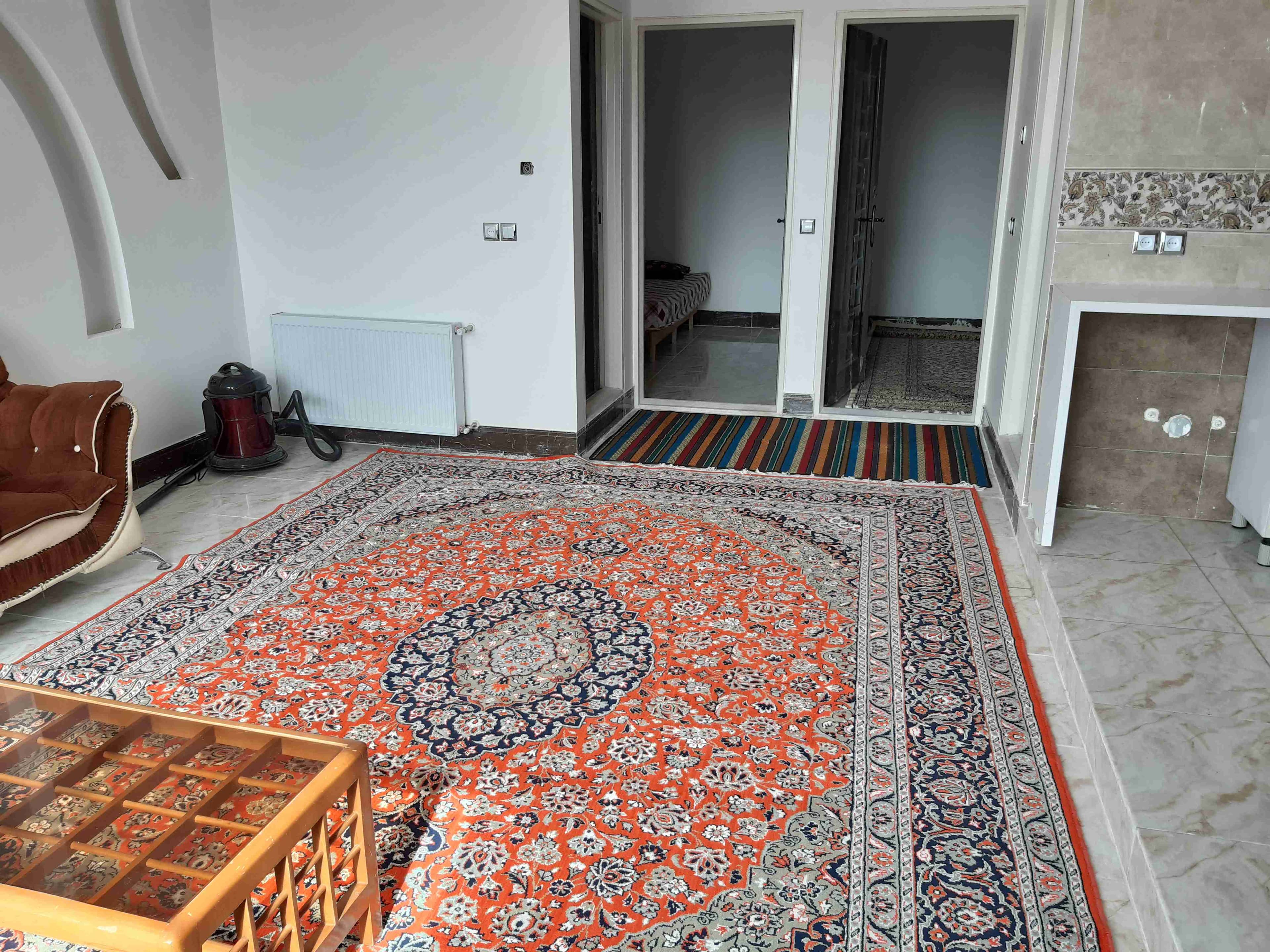 اجاره منزل مبله در باقرالعلوم-کاشان دوخوابه طبقه اول