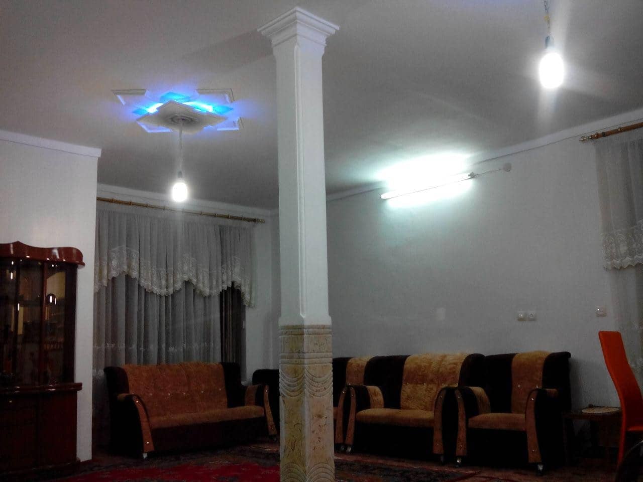 اجاره منزل مبله دو خوابه در حصار علی آباد همدان- طبقه اول