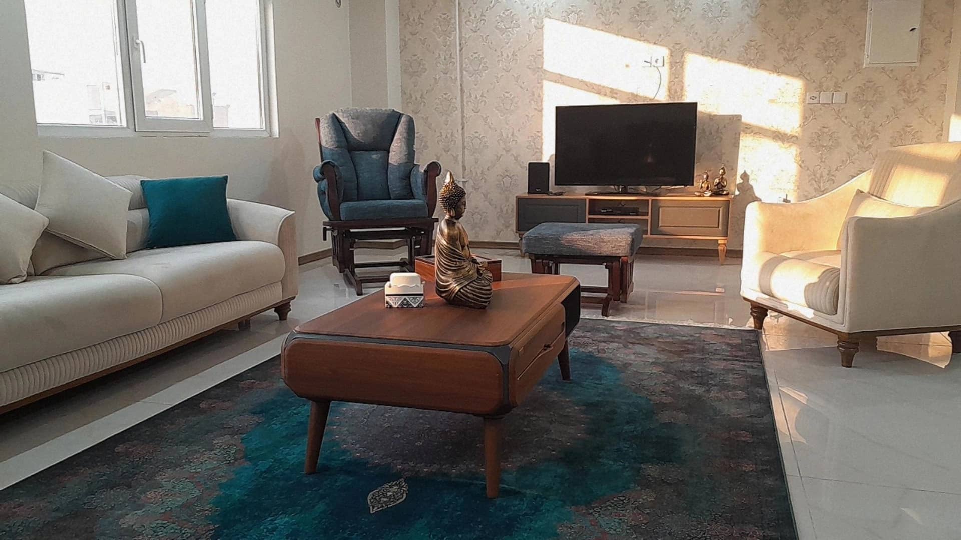 اجاره منزل مبله سه خواب در کیان پارس