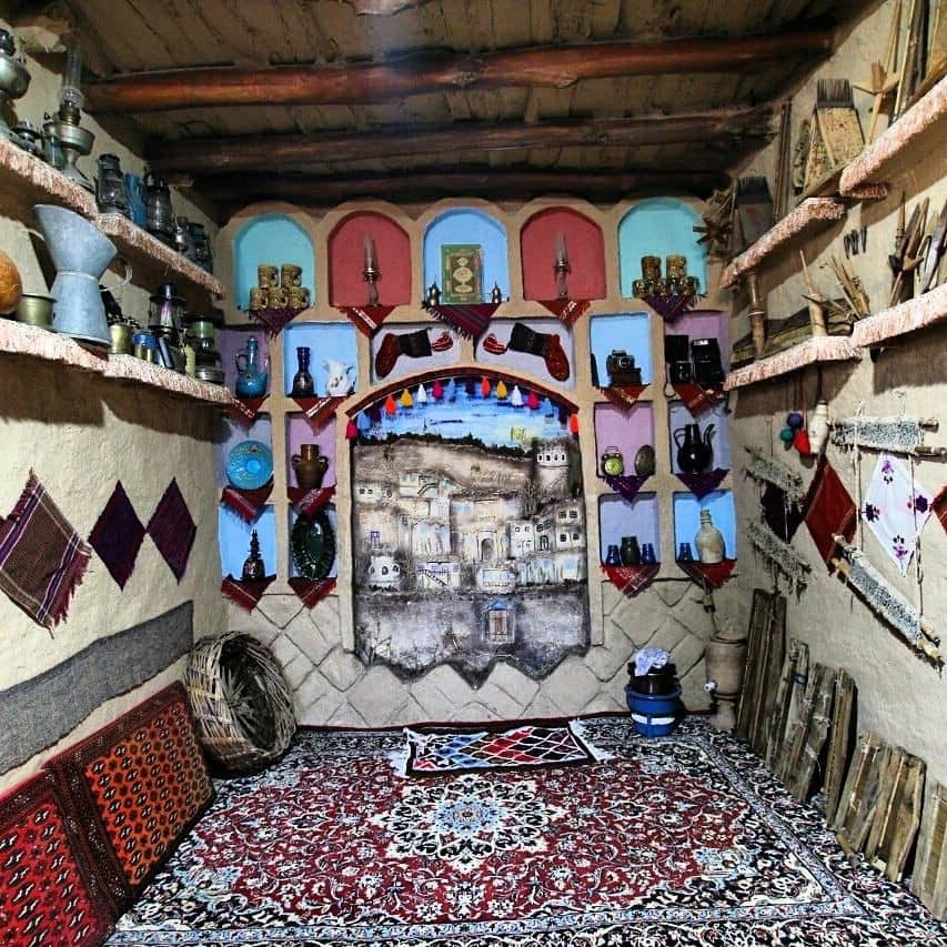 اجاره خانه ی بومگردی مناسب در از ادشهر سمنان- اتاق  جنگل ابر 3