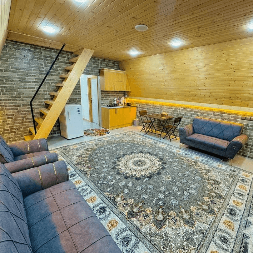 کلبه جنگلی دوبلکس در روستای سیادرکا بابل - دو خواب نما