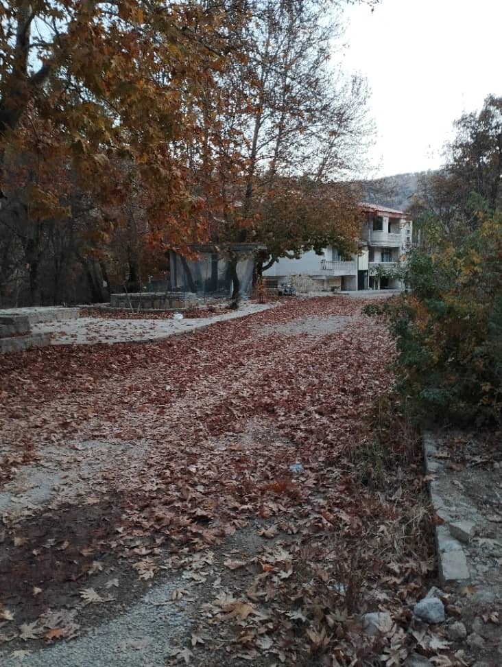ویلا باغ در تنگه گنجه ای کنار رودخانه - طبقه همکف  نما ساختمان 
