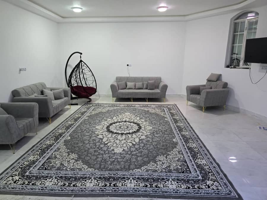 اجاره ویلا در نایبند روستا بساتین - 4 آلاچیق روف گاردن 