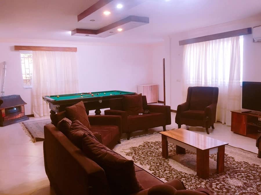 ویلا ساحلی دوبلکس با استخر سرپوشیده آب گرم در خزر کنار رامسر  نما ویلا 