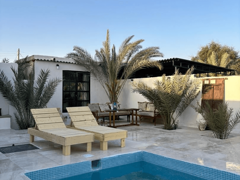 ویلا با استخر روباز آبسرد در روستای تنب پارسان سوزا - دو خواب استخر روباز آبسرد