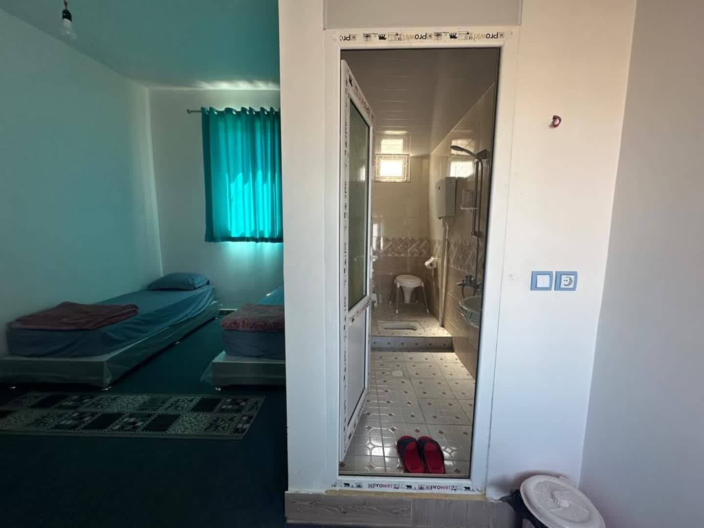 بومگردی دوتخت در روستا شابیل لاهرود - مشگین‌شهر نما ساختمان 