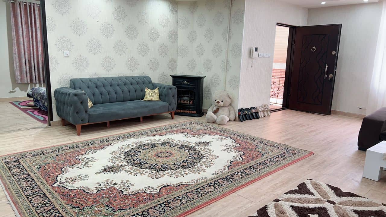 ویلا دوخواب در روستای طالب آباد انزلی  سالن