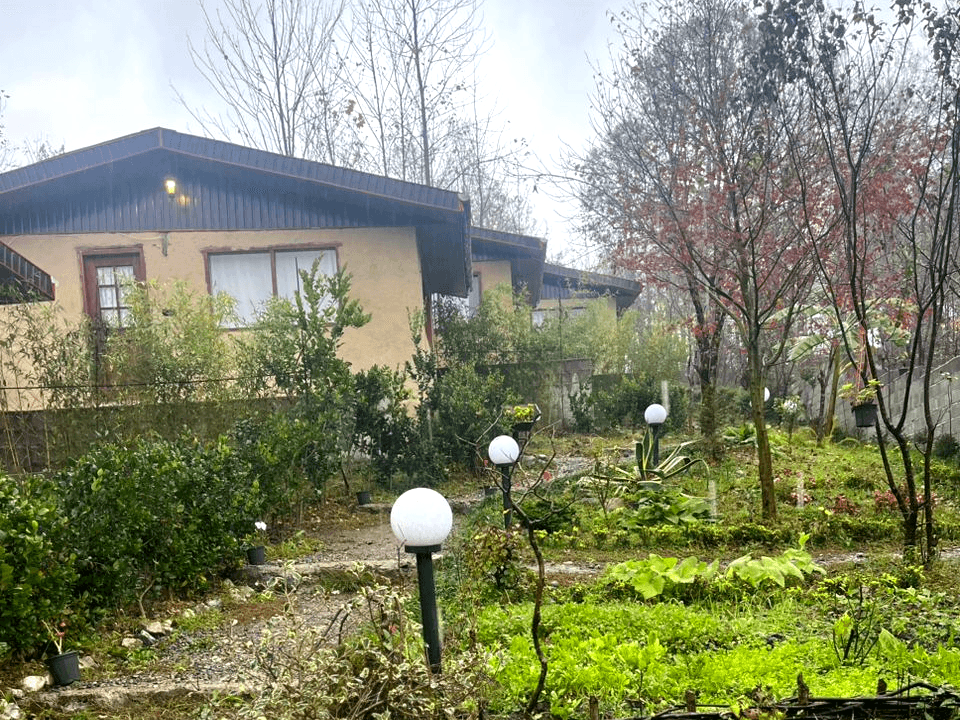 کلبه جنگلی در روستا سیوا تنکابن - سیکا نما کلبه 