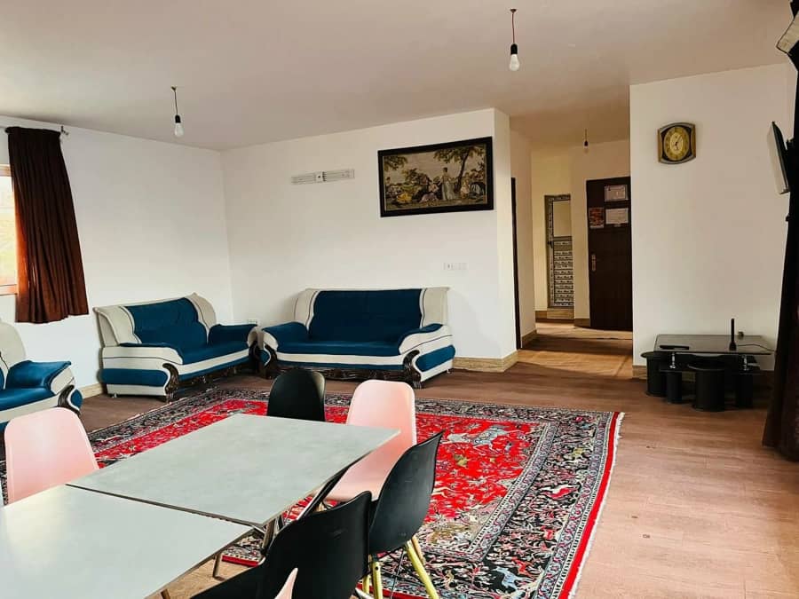 ویلا کوهستانی 3 خواب در فیلبند مازندران تراس و چشم انداز
