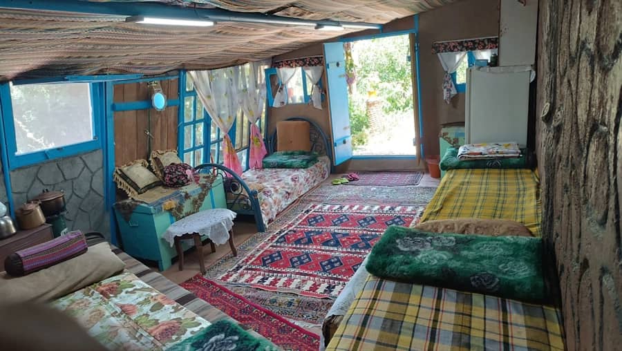 بومگردی سنتی در اسکو - گرمه عشایری  نما گرمه عشایری 