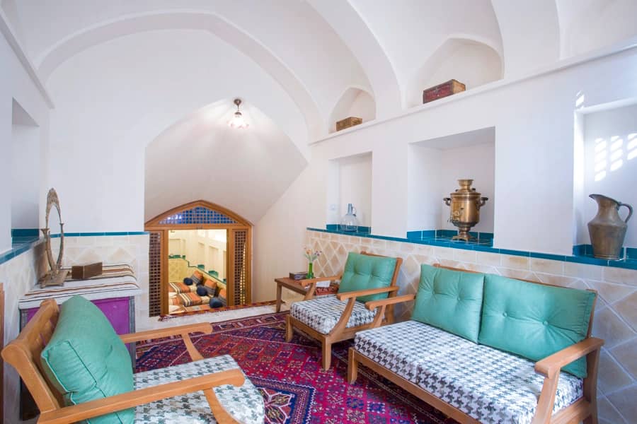 بوتیک هتل سنتی در کاشان - گلفام حیاط