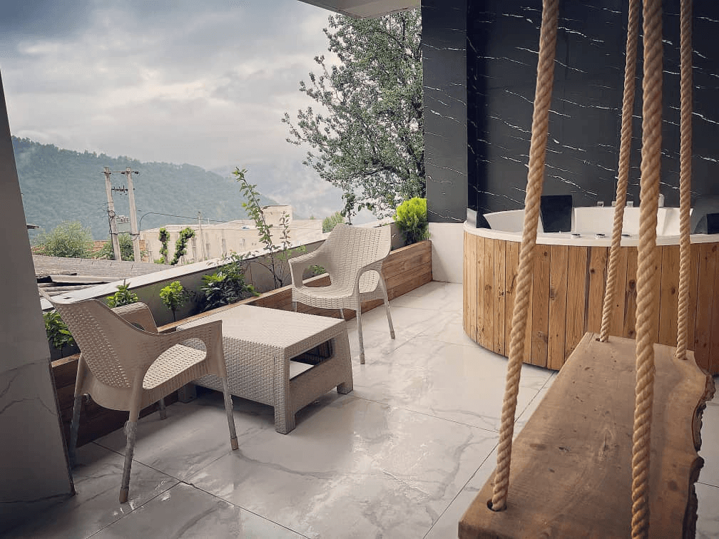 اجاره ویلا جنگلی جکوزی دار در روستای ریگ‌چشمه‌بالا مینودشت - تکخواب نما