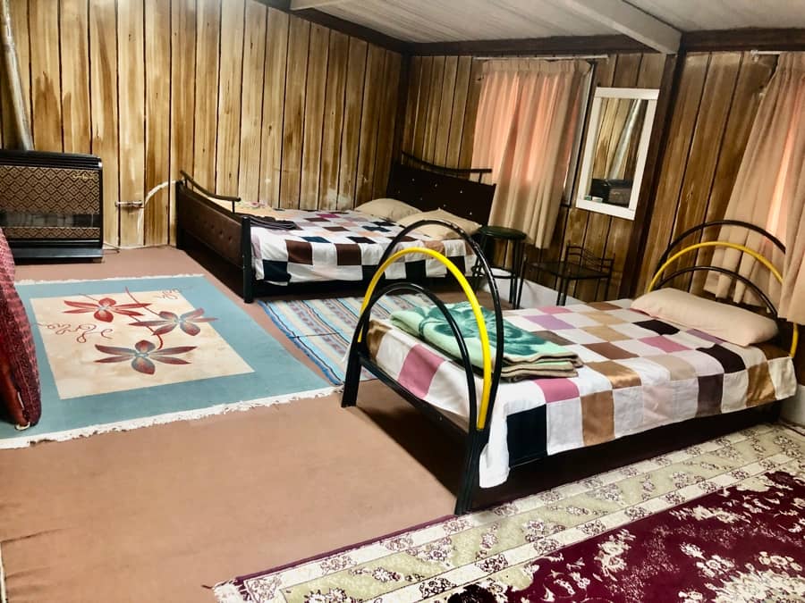 اجاره ویلا در روستا بی بی کلا سوادکوه محوطه
