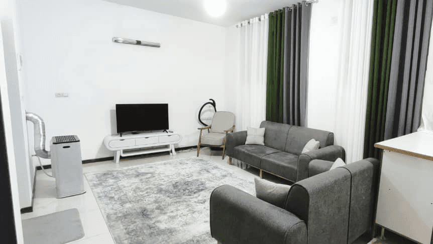 اجاره آپارتمان تکخواب در خیابان تختی شیراز  سالن 