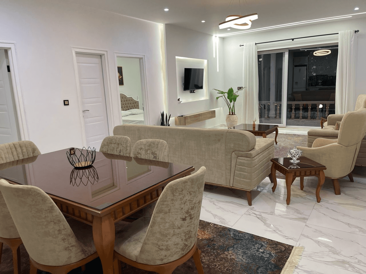 اجاره ویلا ساحلی در روستا علی آباد بندر انزلی - ورنا تراس و چشم انداز