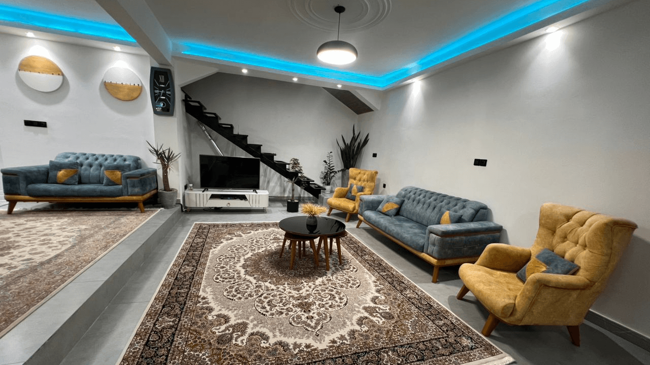 ویلا با استخر سرپوشیده آبگرم در روستای مازوپشته چالوس