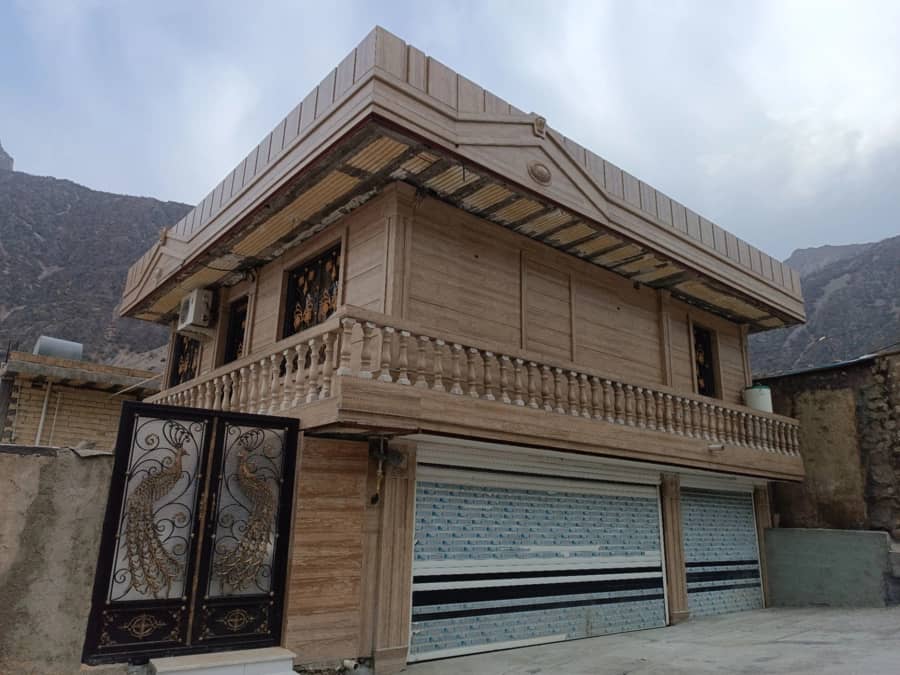 اجاره منزل ویلایی در روستا شیوند دهدز نما ساختمان 