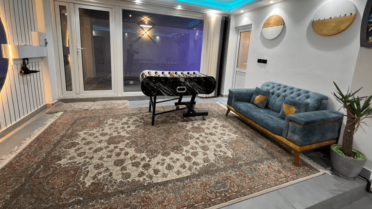 ویلا با استخر سرپوشیده آبگرم در روستای مازوپشته چالوس