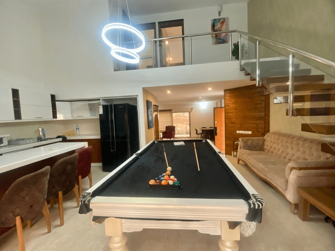 اجاره ویلا دوبلکس جکوزی دار در کیش - دو خواب سالن و اشپزخانه