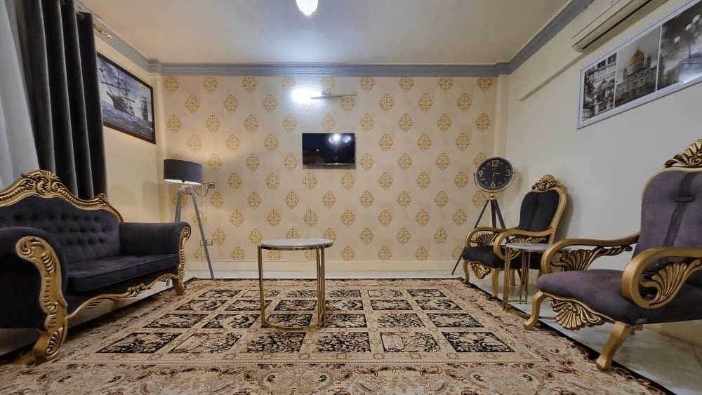 اجاره آپارتمان مبله در امام رضا مشهد سالن