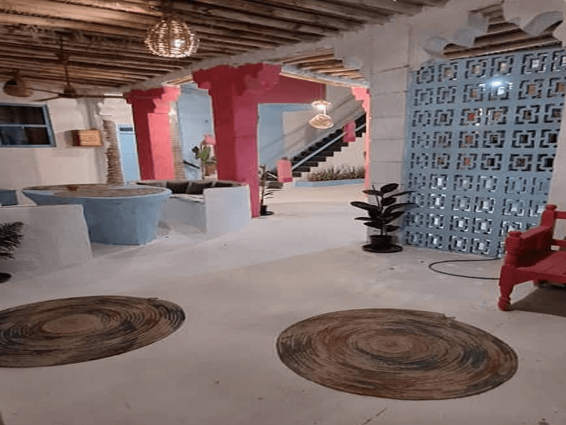 اجاره اقامتگاه بومگردی در طبل قشم - دو تخته محوطه اقامتگاه