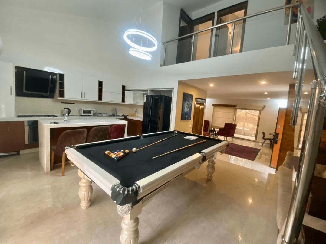 اجاره ویلا دوبلکس جکوزی دار در کیش - دو خواب سالن و اشپزخانه