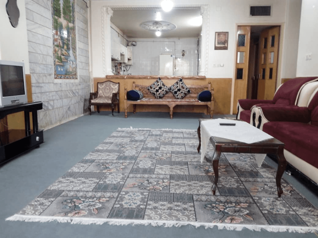 اجاره منزل مبله ویلایی در چهل مقام شیراز سالن 