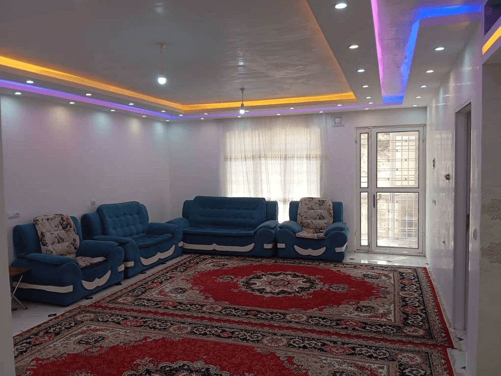 اجاره آپارتمان مبله دو خوابه در گویم شیراز - طبقه اول نما