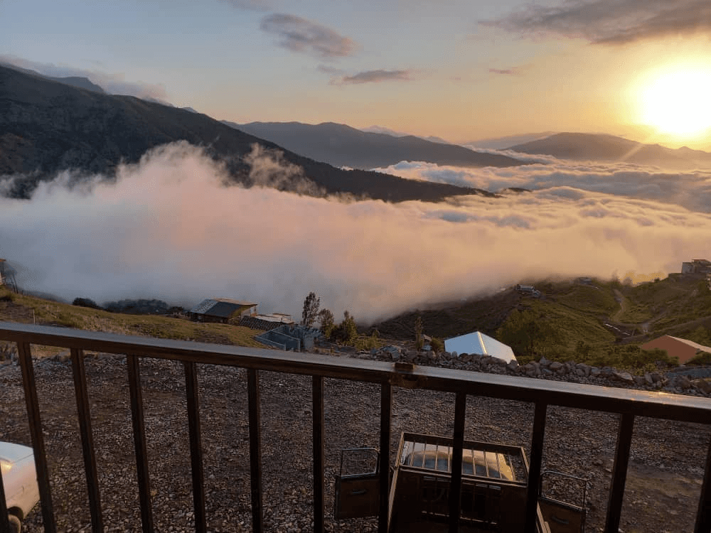 آپارتمان مبله در منطقه چلاو فیلبند تراس