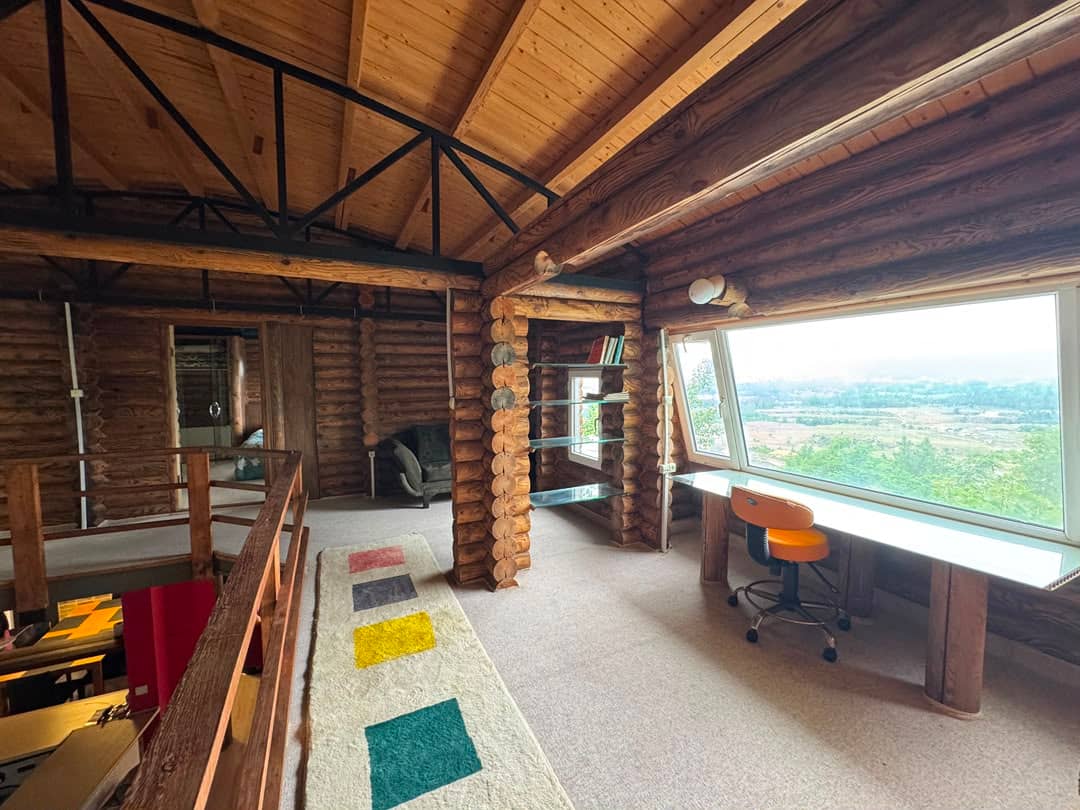 ویلا کوهستانی در روستای پیشنبور کلاردشت چشم انداز 
